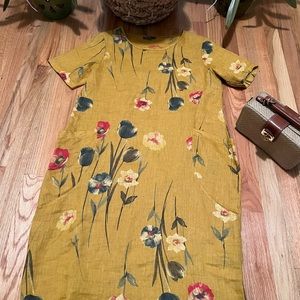 Piazza Del Tempio Linen dress